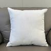 Funda de almohada de cáñamo blanca, funda de almohada decorativa para sofá de sala de estar, cojín decorativo para asiento de estudio transfronterizo, disponible al por mayor