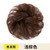 Venta Directa de Fábrica Peluca de Coleta Larga y Moño Pasador Anillo de Cabello Natural Esponjoso Herramienta para Recogidos de Novia
