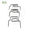 Fundición de precisión 12 mm 14 mm barra de acero clip grande para ladrillos clip pequeño para ladrillos herramienta de manipulación de ladrillos tamaño punta de azada pinza de pelo por lotes 5 ladrillos