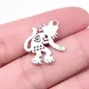 24X19Mm 1.8g Plata Antigua Accesorios DIY Material de Colgante Otros Colgantes Colgante de Diablo