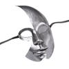 Máscara Antigua, Máscara Antigua de Medio Rostro Danza de Mariposas, Máscara Decorativa para Hombre, Artículos de Baile, Máscara para Fiesta de Baile al por Mayor