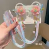 Accesorios para el Cabello Hanfu Estilo Antiguo Pasador de Borla Pasador de Borla Estilo Chino Accesorios Pasador para el Cabello Infantil Cinta de Flor