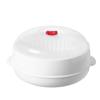 Utensílios Especiais para Aquecimento no Micro-ondas Recipiente Quente para Arroz Lancheira Tigela Vaporizadora Doméstica de Plástico Tigela para Forno de Micro-ondas com Tampa
