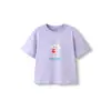 Ropa Infantil Balabala Camiseta de Manga Corta Infantil Nuevo Estilo 2025 Ropa de Verano para Niños y Niñas Tops Suaves Versátiles para Niños Mayores