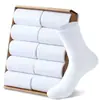 Calcetines de media pantorrilla para hombre para primavera y otoño, transpirables, absorbentes de sudor, antibacterianos, resistentes al olor, calcetines deportivos largos para jóvenes, calcetines de color liso