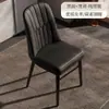 Silla Minimalista Moderna de Lujo Ligero, Silla de Comedor para Hotel, Taburete con Respaldo para Casa de Alquiler, Silla Suave para Ocio en Casa y Mahjong
