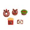Pastel de agua para bebé, comida y juego, dibujos animados, crema, pegamento, accesorios, hebilla de zapato creativa, material de resina, accesorios, joyería de bricolaje, horquilla