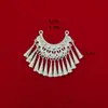 Miao Liangshan Qiandongnan Lámina de Aluminio Imitación Plata Campana de Sésamo Colgante DIY Estilo Antiguo Dinastía Han Accesorios de Minorías Étnicas