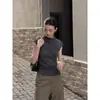 Vestido Fresco e Romântico de Manga Curta Novo Estilo Verão 2026 com Pregas na Cintura para um Visual Emagrecedor e Elegante, Disponível para Transmissão ao Vivo e Distribuição