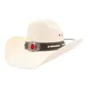 Nuevo Sombrero de Sol de Viaje Versátil para Hombres y Mujeres de Primavera y Verano Sombrero de Pescador Sombrero de Paja Vaquero Occidental