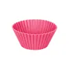 Taza para Pastel Redonda Taza para Magdalenas Forma de Corazón Utensilios para Hornear diy Molde para Pastel Galleta Molde para Pastel Silicona
