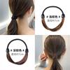 Cuerda para el Cabello de Peluca de Alta Elasticidad Duradera Versátil Anillo para el Cabello Anillo Intestinal Pequeño Cuerda para el Cabello de Cola de Caballo Adorno para la Cabeza de Mujer Banda de Goma Accesorios para el Cabello