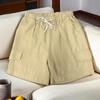 Shorts Cargo Largos para Mulheres Verão 2025 Novo Estilo Coreano Calças de Cinco Pontos de Perna Larga Shorts Quentes Finos Calças Casuais Versáteis