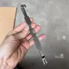 Pinzas de Corte de Energía Tipo Codo 60 Grados Rojo y Negro, Pinzas Cortacables, Conector de Tubería de Aceite para Coche, Palanca, Juego de Extractor de Agujas, Transfronterizo