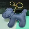 Venda Direta de Fábrica Transfronteiriça Pingente de Bolsa de Cachorro Desenho Animado Moda Criativa Couro PU Pingente Chaveiro de Carro de Cachorro