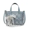 Bolso de Mano de Mezclilla de Nicho de Moda para Mujer 2025 Nueva Moda Versátil Bolso Cruzado Bolso Cubo de Pedrería Más Vendido