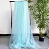 Arco de boda de malla blanca arreglo de propuesta de boda fondo estilo chino techo gasa blanca foto decoración exterior