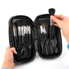 Amazon Mais Vendido Novo Conjunto de Pincéis de Maquiagem Portátil Bolsa de Armazenamento Bolsa Vazia com Zíper de PU Ferramentas de Beleza Atacado