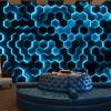 Papel tapiz con forma de diamante y tecnología 3D, papel tapiz sencillo para caja de KTV, barra de Internet, fondo de oficina, tela para pared