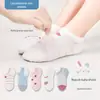 [Estilo Quente] Meias Infantis Primavera e Verão Ultrafinas Casuais Meias de Malha Meias de Estudante Respiráveis Vazadas Mais Fáceis de Combinar para Meninas