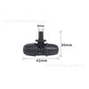 Sistema de Irrigação por Gotejamento Atualizado Conector de Travamento para Tubo Capilar de 47mm Conector Reto de Três Vias Conector para Dispositivo Automático de Rega de Flores