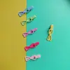 4cm color caramelo rodillo pintura estrellas doble amor conejo 8 lazo pasador lindo accesorios para el cabello clip lateral clip para flequillo accesorios