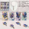 Gancho acrílico de estilo japonés con dibujos animados de panda Stitch gato Kuromi, gancho multifuncional sin taladro para colgar ropa