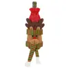 Bolsa de Regalo Navideña Transfronteriza Nueva Bolsa de Regalo Reno Papá Noel Set de Botella de Vino Navideño Champagne Decoración