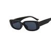 Caja de Celebridades de Internet Europeas y Americanas Gafas de Sol para Mujer Transfronterizas AliExpress Moda Ovalada Marco Pequeño Gafas de Sol Marinas Tendencia