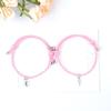 Directo de Fábrica Pulsera de Cuerda Milanés Estilo Coreano para Pareja Cerradura de Llave Yongjie Tongxin regalo para pareja hombres y mujeres amantes