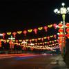 Luz de modelado LED, explosión de estrella, iluminación municipal, decoración vial, luz de calle, luz de calle cruzada LED, túnel a través de la luz de calle