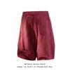 Pantalones Cortos de Cuadros Estilo Americano con Estampado Integral para Hombre, Casual de Verano Holgados Talla Grande para Playa, Pantalones Cortos Casuales de Marca de Moda a la Rodilla