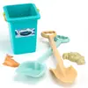 Juguetes de Playa para Niños Cubo de Helado Juego Completo Reloj de Arena Jugando en el Agua Excavación de Arena Juego de Cubo y Pala Juguetes de Playa Venta al por Mayor