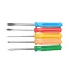 Set de 5 Destornilladores de Colores en Stock, Destornillador Magnético Antideslizante, Set Mini Plano y de Cruz de 3 mm