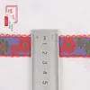 Cinta jacquard de ocho pétalos con borde festoneado y diseño de ondas de 2.3 cm, utilizada como accesorio para ropa, decoración del hogar, cortinas y varios proyectos de bricolaje. G3621