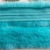Tira de imitación de pelo de conejo estilo mejorado de 1 cm de ancho cinta de no tejido hecha a mano para bricolaje encaje accesorios para linterna de león danzante traje Tang Hanfu tira plana
