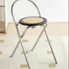 Apartamento Pequeño Silla Plegable Antigua Media Silla Plegable de Lujo Ligero Simple
