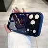 Adecuado para Transformar Instantáneamente tu iPhone 17 Pro Max en un Teléfono con Sensación de Piel Apple 17 Pro Max, Funda Protectora Magnética Transparente Negra de Cobertura Total Anti-Caídas para iPhone 18