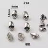 Rebites de Caveira DIY Rebites de Cabeça de Fantasma Liga Metálica Rebites Punk Roupas Bolsas Alças Sapatos Acessórios Material