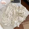 Dulce pijama estilo princesa con sujetador incorporado, de manga larga, adecuado para primavera y otoño, con cuello de muñeca, encaje en forma de corazón y un diseño lindo, perfecto como un cómodo conjunto de ropa de estar en casa