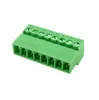 Conector IDC Sem Solda Plugue Macho/Fêmea Terminal 15EDGRK-3.5 15EDG-3.5 Soquete Header Macho de Pequeno Passo