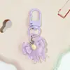 Llavero de Lazo Colorido para Mujer, Llavero Lindo Estilo Ins, Colgante DIY, Decoración de Bolsa, Decoración de Auriculares