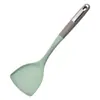 Conjunto de Utensílios de Cozinha de Silicone Resistentes a Altas Temperaturas de Grau Alimentício, Espátula Doméstica Antiaderente Específica para Panelas, Colher, Concha, Escumadeira, Conjunto Completo