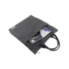 Bolsa para Conferencias Canvas de Negocios Bolsa Portátil con Cremallera para Archivos Maletín Vertical Información Moda Bolsa para Archivos de Computadora Venta al por Mayor