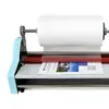 Máquina laminadora, laminadora de película pre-recubierta, máquina laminadora con control electrónico de temperatura, laminadora en caliente y en frío V490A