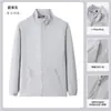 Chaquetas de primavera y otoño, ropa de trabajo con logo bordado personalizado, chaquetas de trabajo corporativas, sudaderas con cremallera estampadas, ropa de trabajo de manga larga