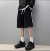 Verano Nuevos Shorts para Hombre Estilo Americano Marca de Moda Diseño Delgado Nicho Sueltos Talla Extra Deportivos Casuales Pantalones Cinco Puntos