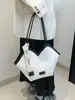Bolsa de Ombro/Axila Casual Tecida de Alta Qualidade Estilo Retrô Novo para Primavera e Outono Bolsa Tote de Grande Capacidade