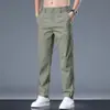 Pantalones Casuales para Hombre de Venta Caliente en Verano, Pierna Recta Holgada Modelo Nuevo 2026, Pantalones Largos Versátiles de Cintura Elástica de Gama Alta para Hombre