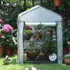 Capa de Estufa de Jardim Externa de Inverno Capa de Isolamento para Flores e Plantas de PVC Sem Suporte Transparente Capa de Isolamento para Flores e Suculentas